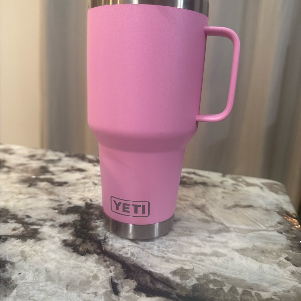 Yeti Pink Travel Mug